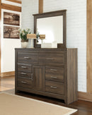 Juararo Queen Panel Bed, Dresser, Mirror and Nightstand