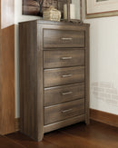 Juararo Queen Poster Bed, Dresser, Mirror, Chest and 2 Nightstands