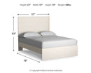 Stelsie Queen Panel Bed (Bed Size: Full)