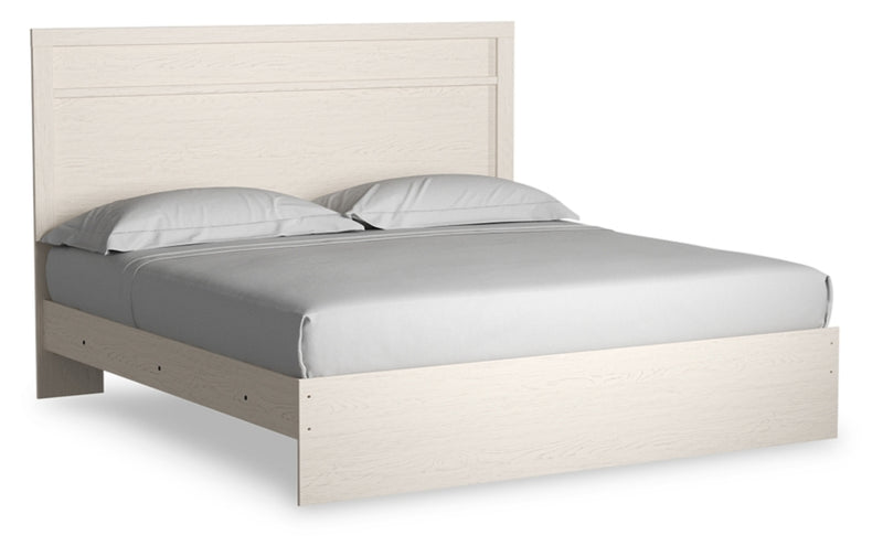 Stelsie King Panel Bed, Dresser, Mirror and Nightstand