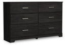 Belachime King Panel Bed, Dresser, Chest and 2 Nightstands