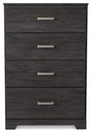Belachime King Panel Bed, Dresser, Chest and 2 Nightstands