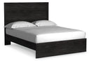 Belachime Queen Panel Bed and Nightstand