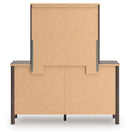 Pamytta Queen Panel Bed, Dresser, Mirror and Nightstand