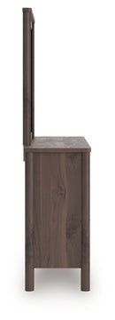 Pamytta King Panel Bed, Dresser, Mirror and Nightstand