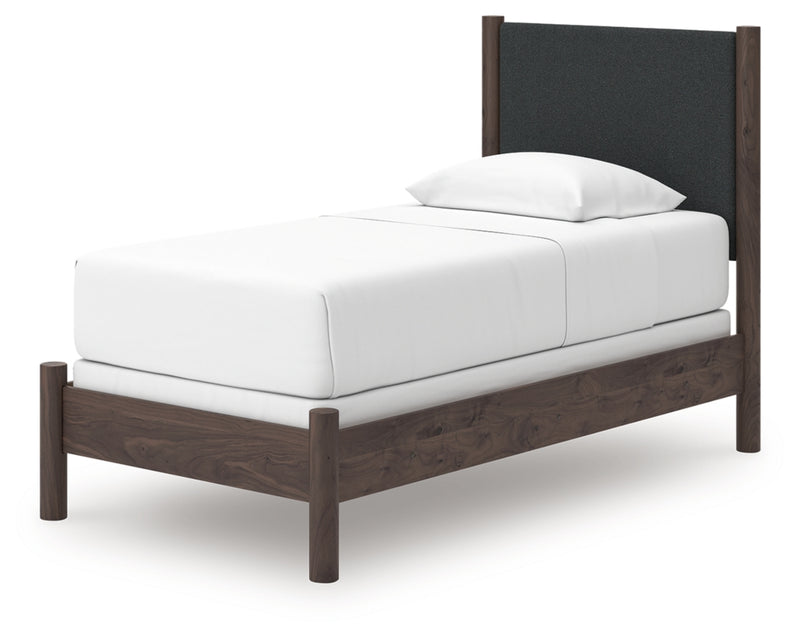 Pamytta Queen Upholstered Panel Bed (Bed Size: Twin)