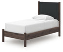 Pamytta Twin Upholstered Panel Platform Bed