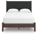 Pamytta Queen Upholstered Panel Platform Bed (Bed Size: Queen)