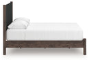Pamytta Queen Upholstered Panel Platform Bed (Bed Size: Queen)