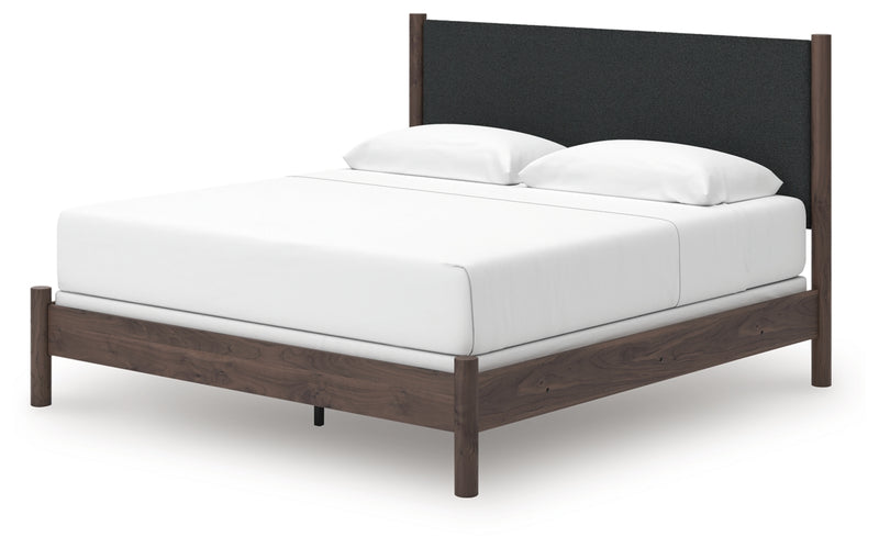 Pamytta Queen Upholstered Panel Bed (Bed Size: King)