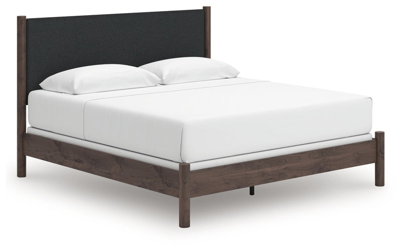 Pamytta Queen Upholstered Panel Bed (Bed Size: King)