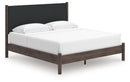 Pamytta King Upholstered Panel Platform Bed
