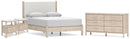 Cadmori Queen Panel Bed, Dresser and 2 Nightstands