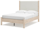 Cadmori Queen Upholstered Panel Bed (Bed Size: Full)