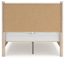 Cadmori Full Upholstered Panel Bed