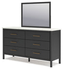Cadmori King Panel Bed, Dresser, Mirror and Nightstand