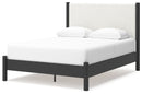 Cadmori Queen Panel Bed, Dresser, Mirror and Nightstand
