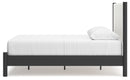 Cadmori Queen Upholstered Panel Bed (Bed Size: Queen)