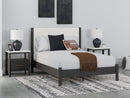 Cadmori Queen Panel Bed, Dresser, Mirror and Nightstand