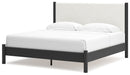 Cadmori Queen Upholstered Panel Bed (Bed Size: King)