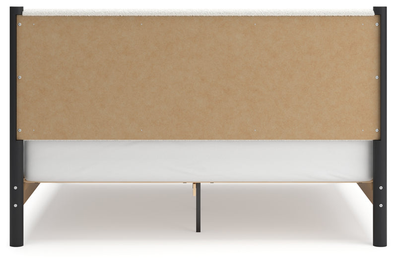 Cadmori Queen Upholstered Panel Bed (Bed Size: King)