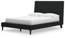 Cadmori Full Upholstered Bed with Roll Slats