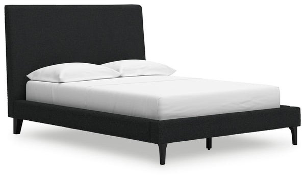 Cadmori Full Upholstered Bed with Roll Slats