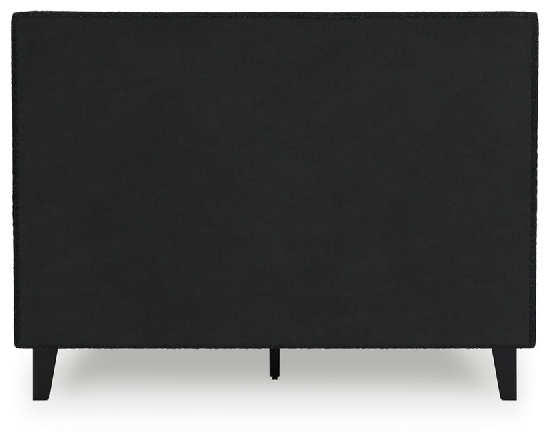 Cadmori Queen Upholstered Bed with Roll Slats (Bed Size: Full)