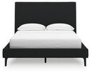 Cadmori Full Upholstered Bed with Roll Slats