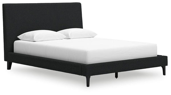 Cadmori Upholstered Bed with Roll Slats