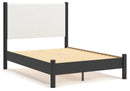 Cadmori Queen Upholstered Panel Bed (Bed Size: Full)