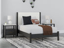 Cadmori Queen Upholstered Panel Bed (Bed Size: Full)