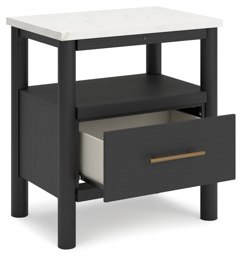 Cadmori King Panel Bed, Dresser, Mirror and Nightstand