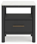 Cadmori Queen Panel Bed, Dresser, Mirror and Nightstand