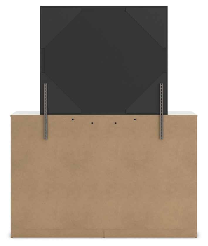 Altyra Queen Storage Bed, Dresser Mirror, Chest and 2 Nightstands