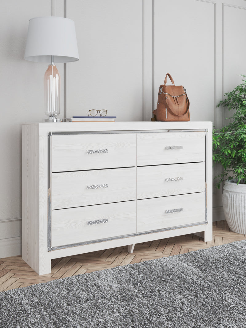 Altyra Queen Panel Bed, Dresser and Chest