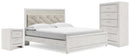 Altyra King Panel Bed, Chest and 2 Nightstands