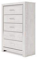 Altyra Twin Panel Bed, Chest and Nightstand