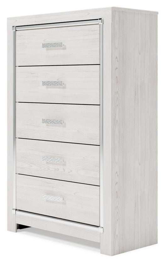 Altyra Queen Storage Bed, Chest and Nightstand