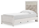 Altyra Twin Panel Bed, Dresser, Mirror and Nightstand