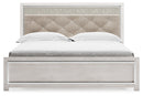 Altyra King Panel Bed, Chest and 2 Nightstands