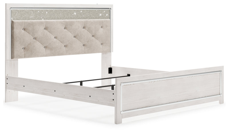 Altyra King Panel Bed, Chest and 2 Nightstands