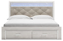 Altyra King Storage Bed, Chest and 2 Nightstands