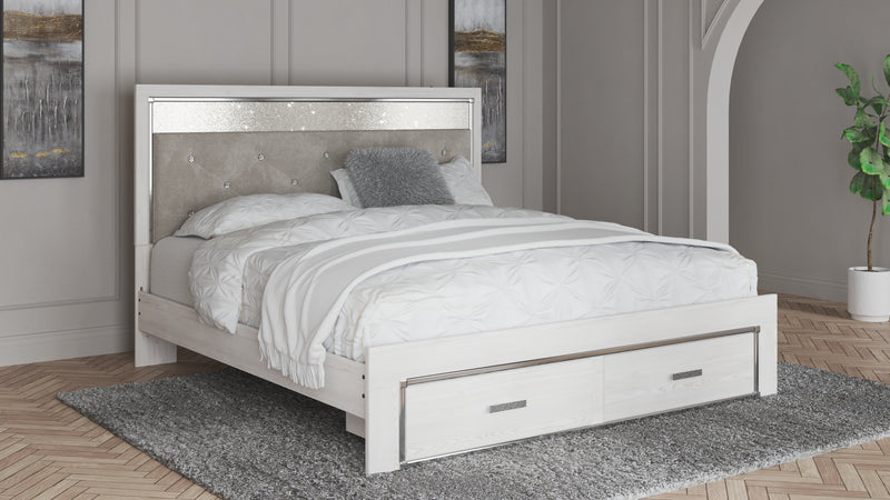 Altyra King Storage Bed, Chest and 2 Nightstands