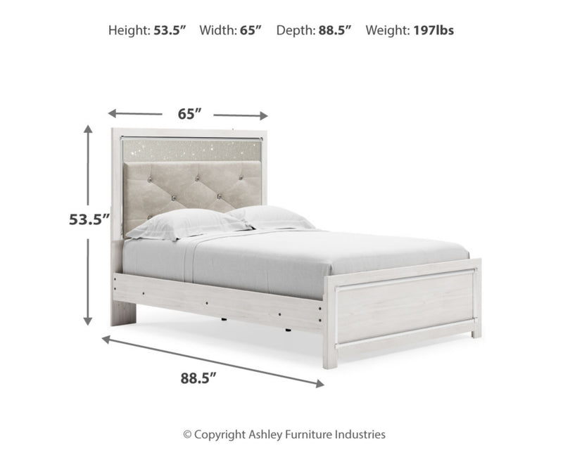 Altyra Full Panel Bed