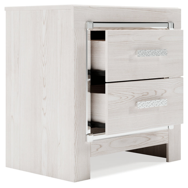 Altyra Twin Panel Bed, Dresser, Mirror and Nightstand