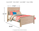 Willowton Full Panel Bed, Dresser, Mirror, Chest and Nightstand