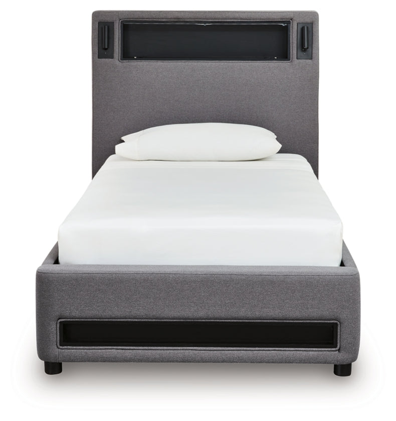 Verishaw Twin Upholstered Bed