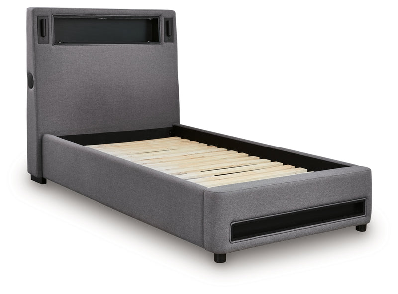 Verishaw Twin Upholstered Bed