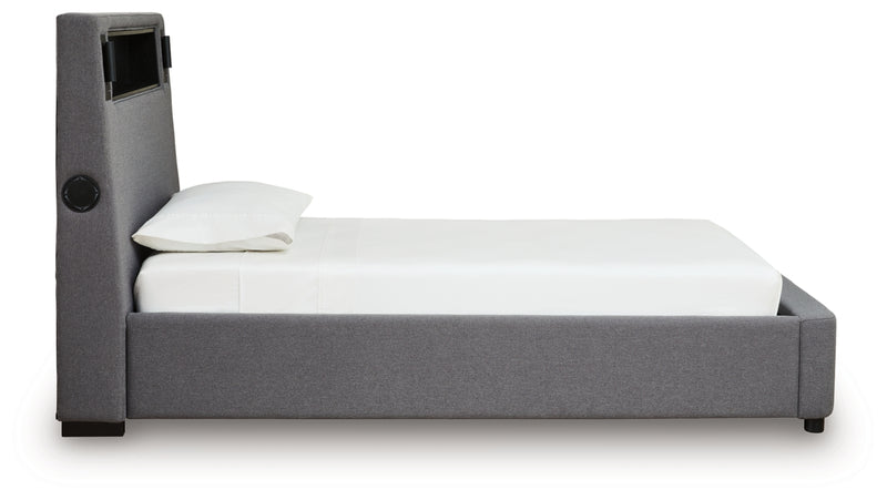 Verishaw Twin Upholstered Bed